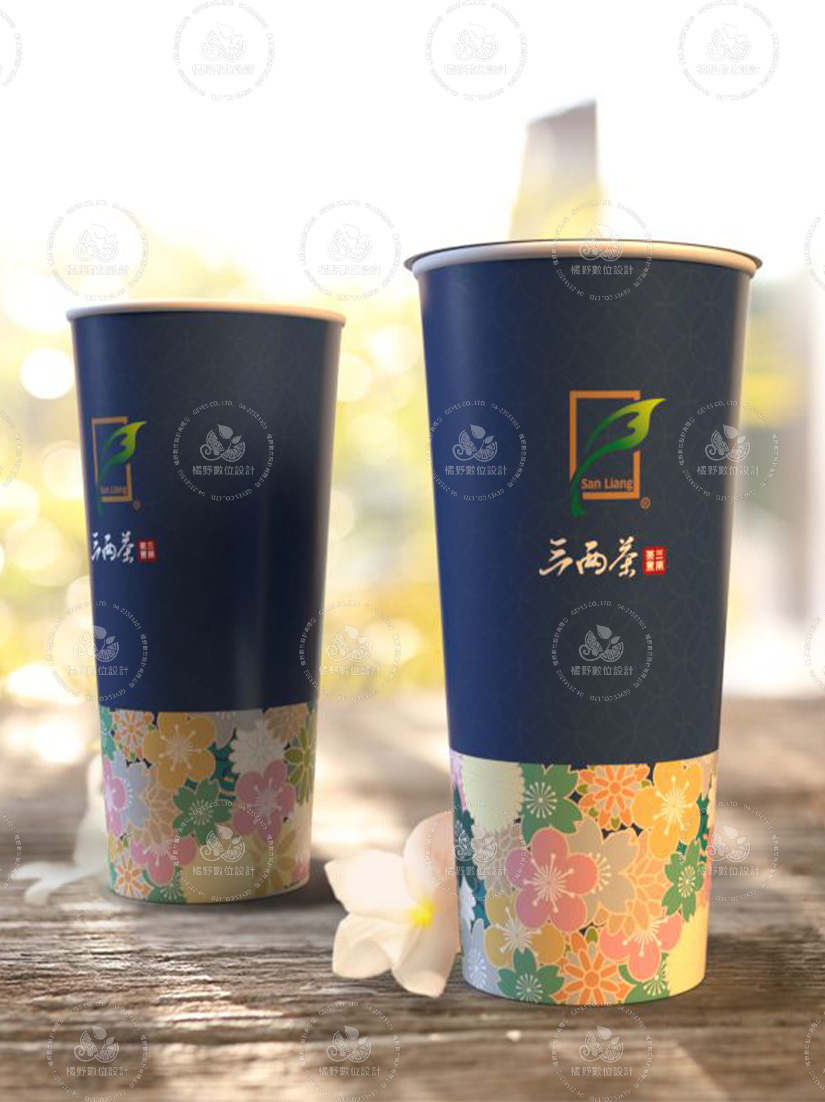 三兩茶｜飲料杯設計